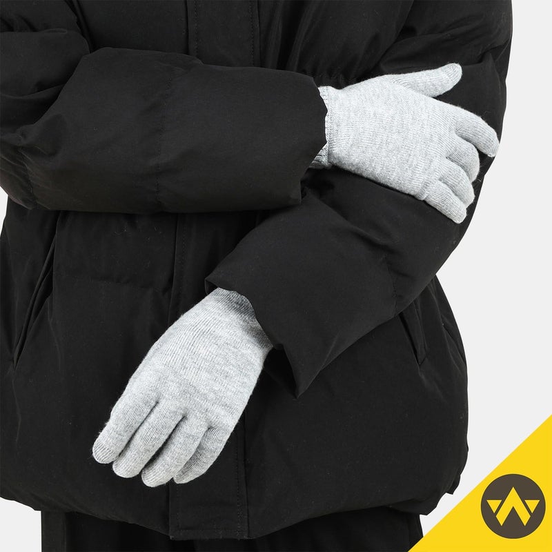 Wander Merino Wool Running Gloves for Winter Lightweight Touchscreen Thermal Knit Glove for Men&Women Upgraded - Image 4